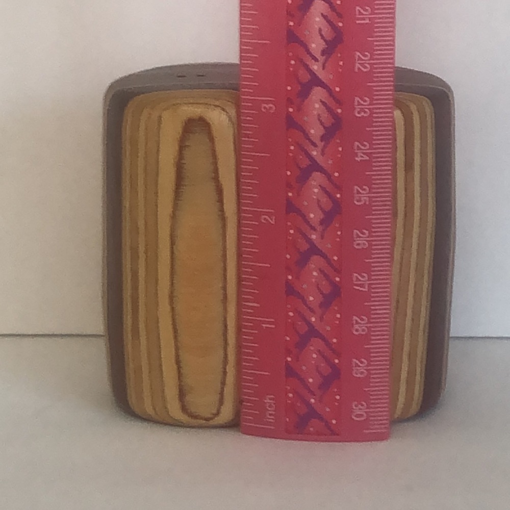 Natural Wood Danish Mid Century Modern Salt And Pepper Shakers - Picture 14 of 16